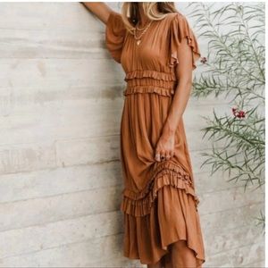 Bohme Willa Ruffle Dress